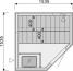 Sauna Basic 1515R - p�dorys
