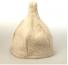 klobouk do sauny - b�l� - velikost M