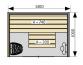 Sauna Harvia Capelladual  SC1410D