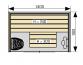 Sauna Harvia Capelladual  SC1409D